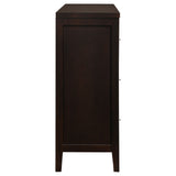 Carlton 6-drawer Dresser Cappuccino - Tampa Furniture Outlet