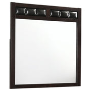 Tampa Furniture Outlet - Coaster - Carlton Dresser Mirror Cappuccino - 202094