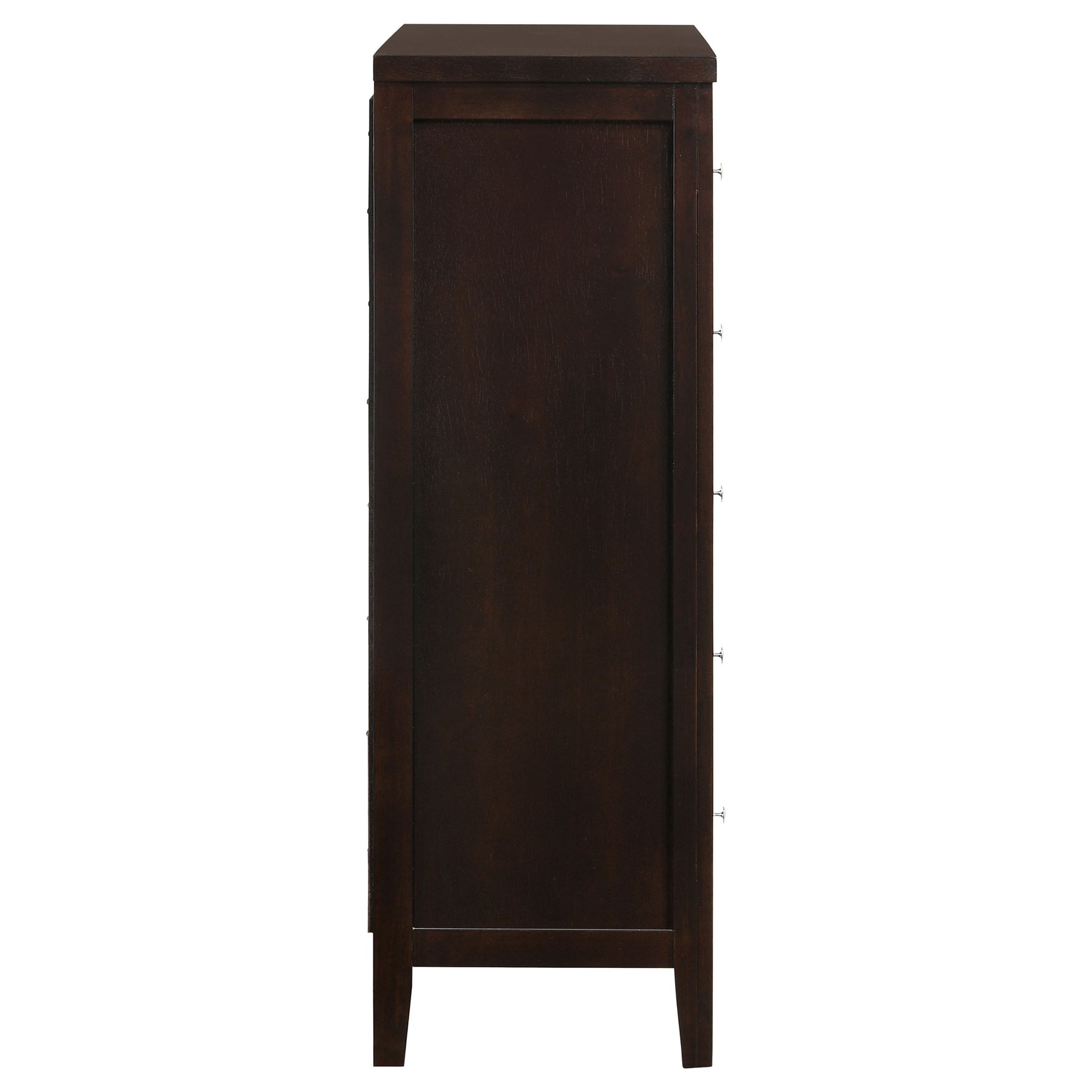 Carlton 5-drawer Bedroom Chest Cappuccino - Tampa Furniture Outlet