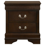 Louis Philippe 5-piece Full Bedroom Set Cappuccino - Tampa Furniture Outlet