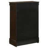 Louis Philippe 5-piece Full Bedroom Set Cappuccino - Tampa Furniture Outlet