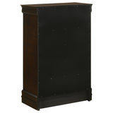 Louis Philippe 5-piece Eastern King Bedroom Set Cappuccino - Tampa Furniture Outlet