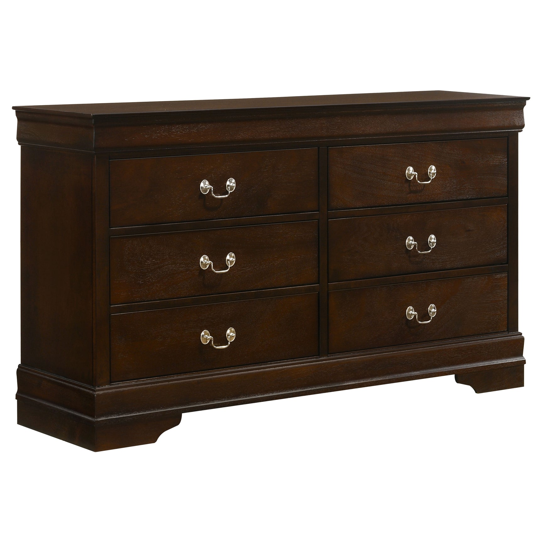 Louis Philippe 5-piece Queen Bedroom Set Cappuccino - Tampa Furniture Outlet
