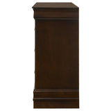 Louis Philippe 6-drawer Dresser Cappuccino - Tampa Furniture Outlet