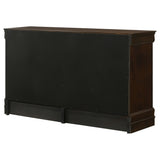 Louis Philippe 6-drawer Dresser Cappuccino - Tampa Furniture Outlet