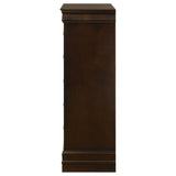 Louis Philippe 5-drawer Bedroom Chest Cappuccino - Tampa Furniture Outlet
