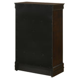 Louis Philippe 5-drawer Bedroom Chest Cappuccino - Tampa Furniture Outlet