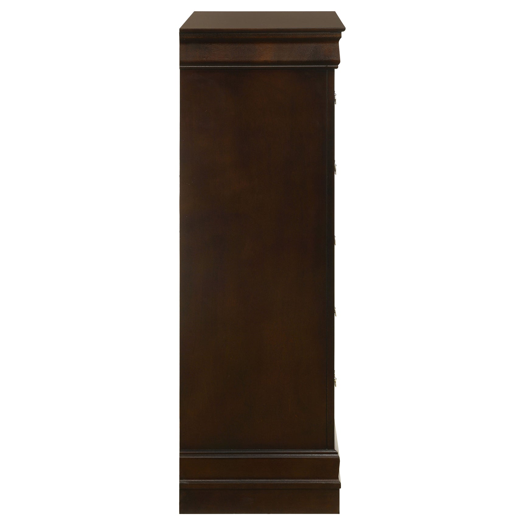 Louis Philippe 5-drawer Bedroom Chest Cappuccino - Tampa Furniture Outlet