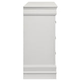 Louis Philippe 6-drawer Dresser White - Tampa Furniture Outlet