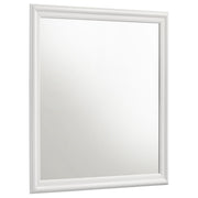 Tampa Furniture Outlet - Coaster - Louis Philippe Dresser Mirror White - 202444