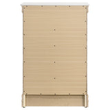 Louis Philippe 5-drawer Bedroom Chest White - Tampa Furniture Outlet
