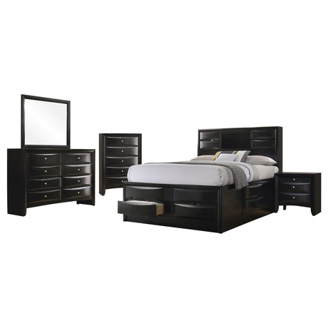 Briana 5-piece Eastern King Bedroom Set Black - Tampa Furniture Outlet