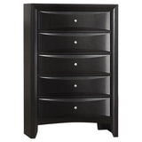 Briana 5-piece Eastern King Bedroom Set Black - Tampa Furniture Outlet