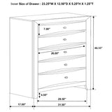 Briana 5-piece Eastern King Bedroom Set Black - Tampa Furniture Outlet