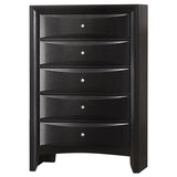 Briana 5-piece California King Bedroom Set Black - Tampa Furniture Outlet