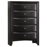 Briana 5-piece Queen Bedroom Set Black - Tampa Furniture Outlet