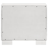 Jessica 2-drawer Nightstand Snow White - Tampa Furniture Outlet
