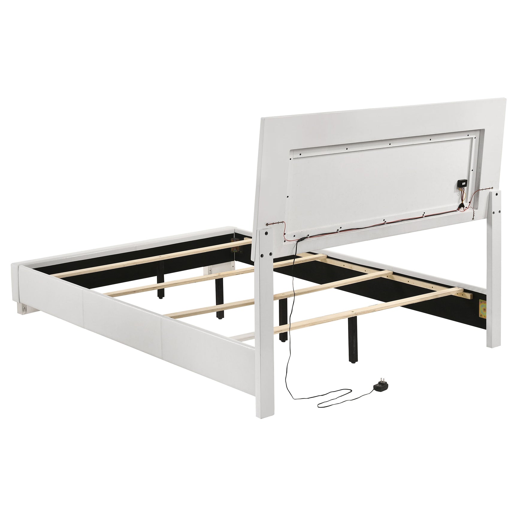 Felicity 4-piece Full Bedroom Set White High Gloss - Tampa Furniture Outlet