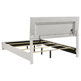 Felicity 4-piece Queen Bedroom Set White High Gloss - Tampa Furniture Outlet