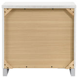 Felicity 2-drawer Nightstand White High Gloss - Tampa Furniture Outlet
