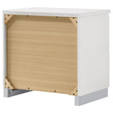 Felicity 2-drawer Nightstand White High Gloss - Tampa Furniture Outlet