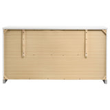 Felicity 6-drawer Dresser White High Gloss - Tampa Furniture Outlet