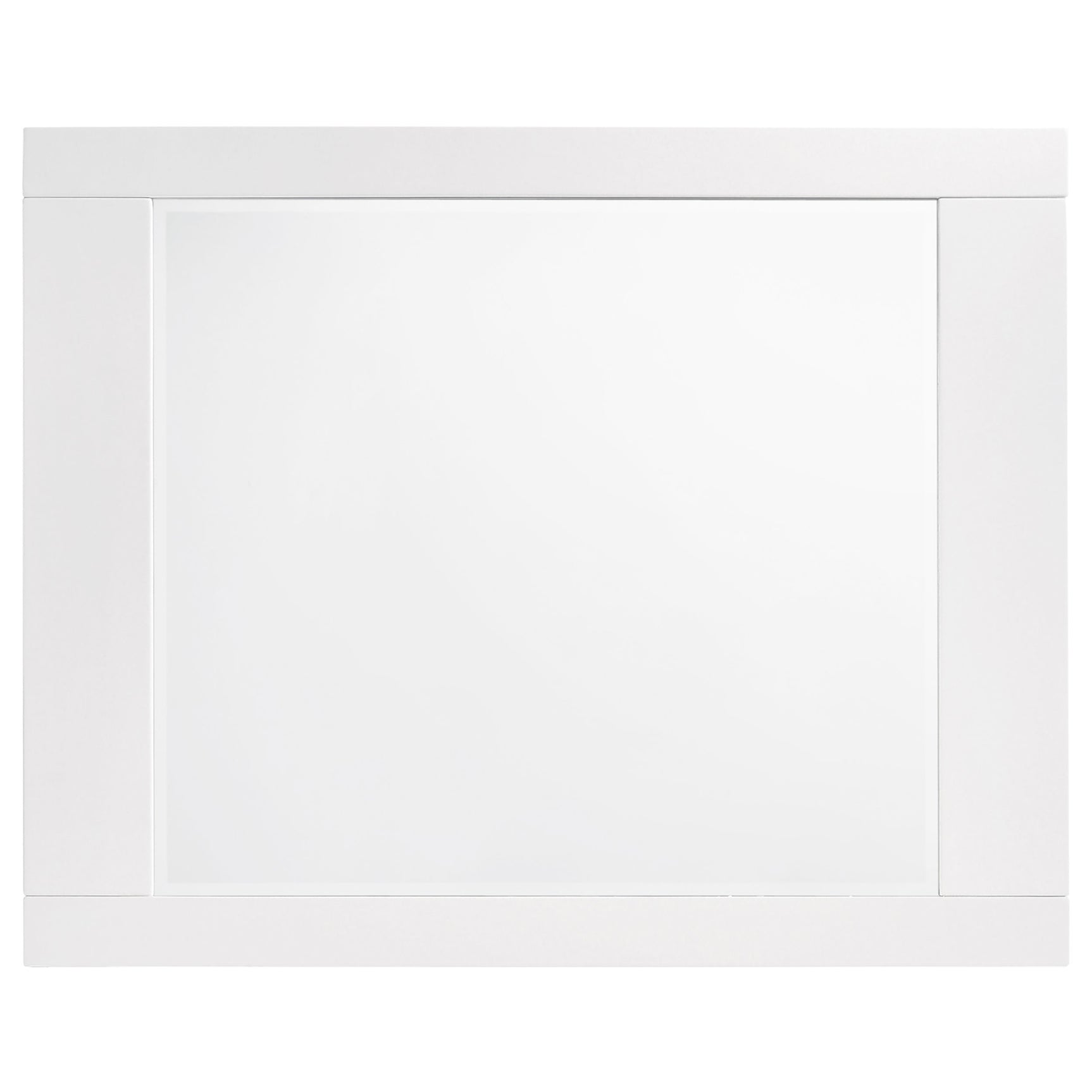Felicity Dresser Mirror White High Gloss - Tampa Furniture Outlet