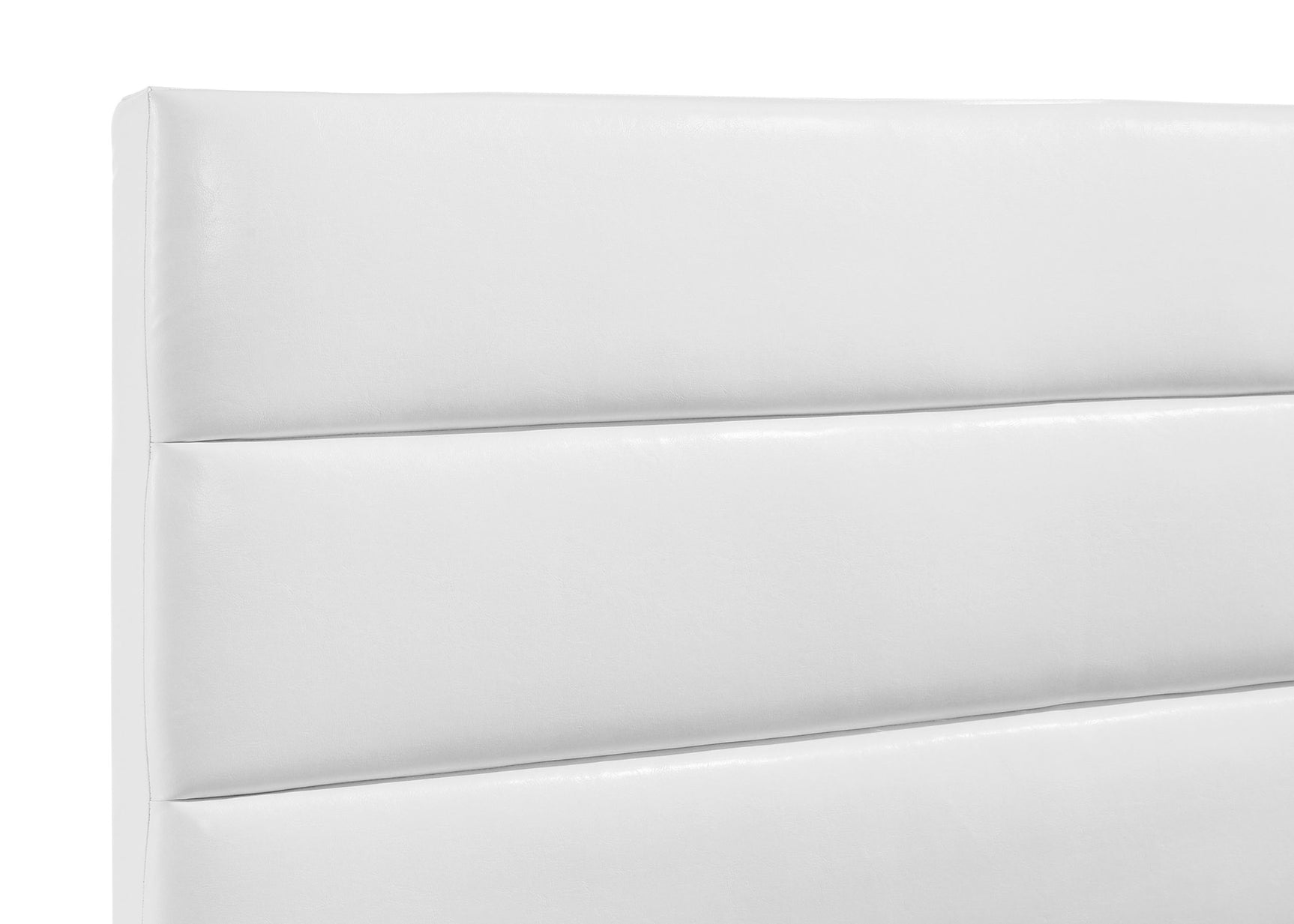 Felicity California King Storage Bed White High Gloss - Tampa Furniture Outlet