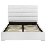 Felicity 53-inch Upholstered California King Bed White - Tampa Furniture Outlet