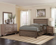 Tampa Furniture Outlet - Coaster - Kauffman 4-piece California King Bedroom Set Washed Taupe - 204190KW-S4
