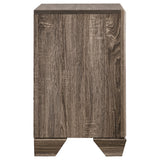 Kauffman 2-drawer Nightstand Washed Taupe - Tampa Furniture Outlet