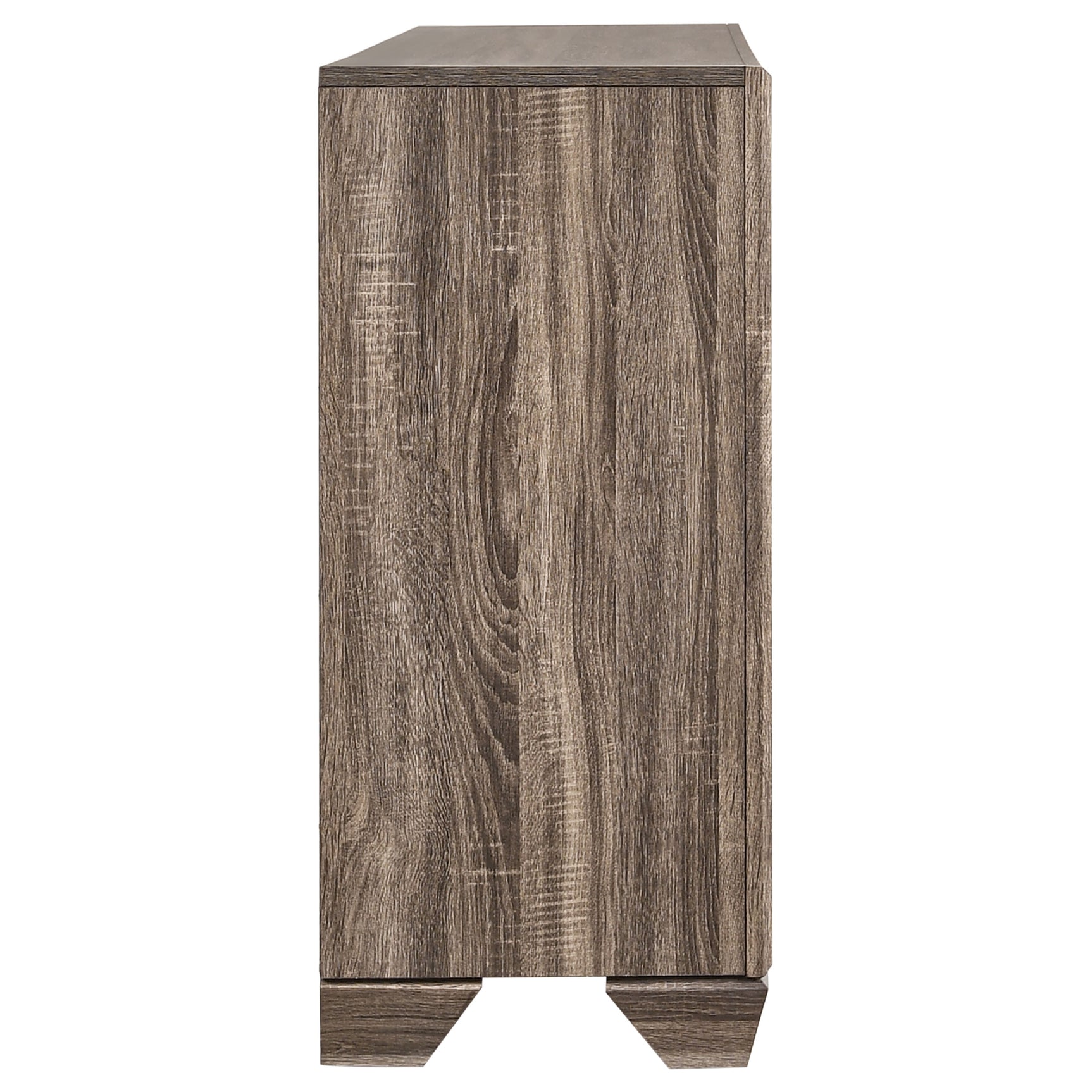 Kauffman 6-drawer Dresser Washed Taupe - Tampa Furniture Outlet