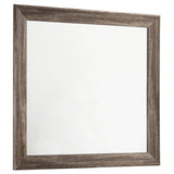 Tampa Furniture Outlet - Coaster - Kauffman Dresser Mirror Washed Taupe - 204194