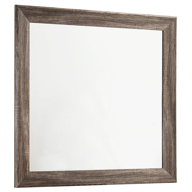 Tampa Furniture Outlet - Coaster - Kauffman Dresser Mirror Washed Taupe - 204194