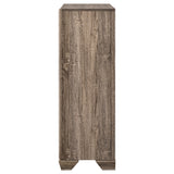 Kauffman 5-drawer Bedroom Chest Washed Taupe - Tampa Furniture Outlet