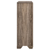 Kauffman 5-drawer Bedroom Chest Washed Taupe - Tampa Furniture Outlet