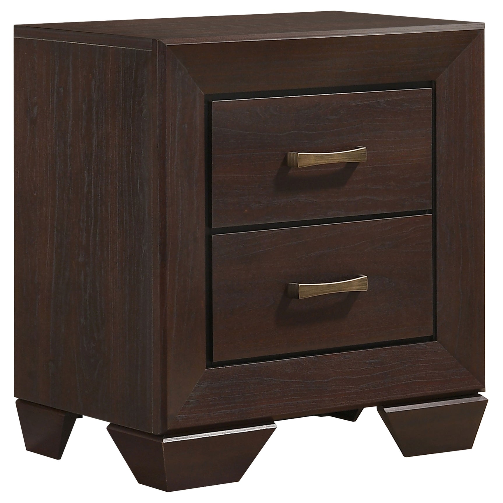Kauffman 5-piece Queen Bedroom Set Dark Cocoa - Tampa Furniture Outlet