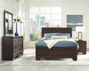 Tampa Furniture Outlet - Coaster - Kauffman 4-piece Eastern King Bedroom Set Dark Cocoa - 204391KE-S4