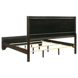 Kauffman 5-piece Eastern King Bedroom Set Dark Cocoa - Tampa Furniture Outlet