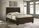Kauffman Wood Queen Panel Bed Dark Cocoa - Tampa Furniture Outlet