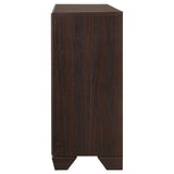 Kauffman 6-drawer Dresser Dark Cocoa - Tampa Furniture Outlet