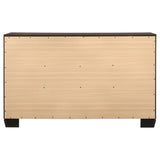 Kauffman 6-drawer Dresser Dark Cocoa - Tampa Furniture Outlet