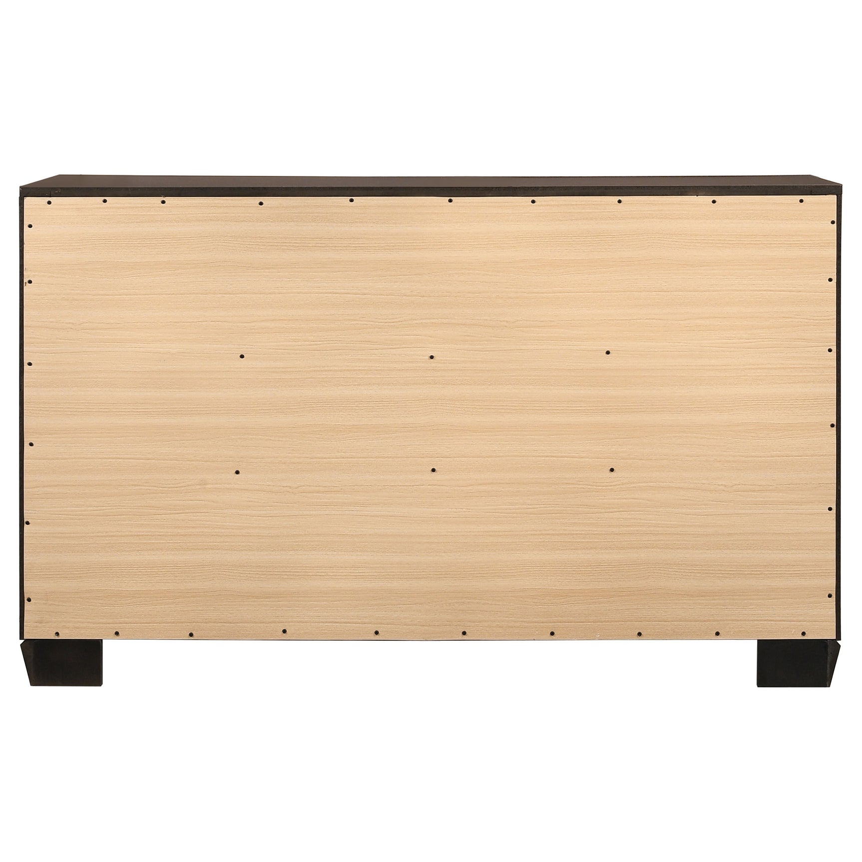 Kauffman 6-drawer Dresser Dark Cocoa - Tampa Furniture Outlet