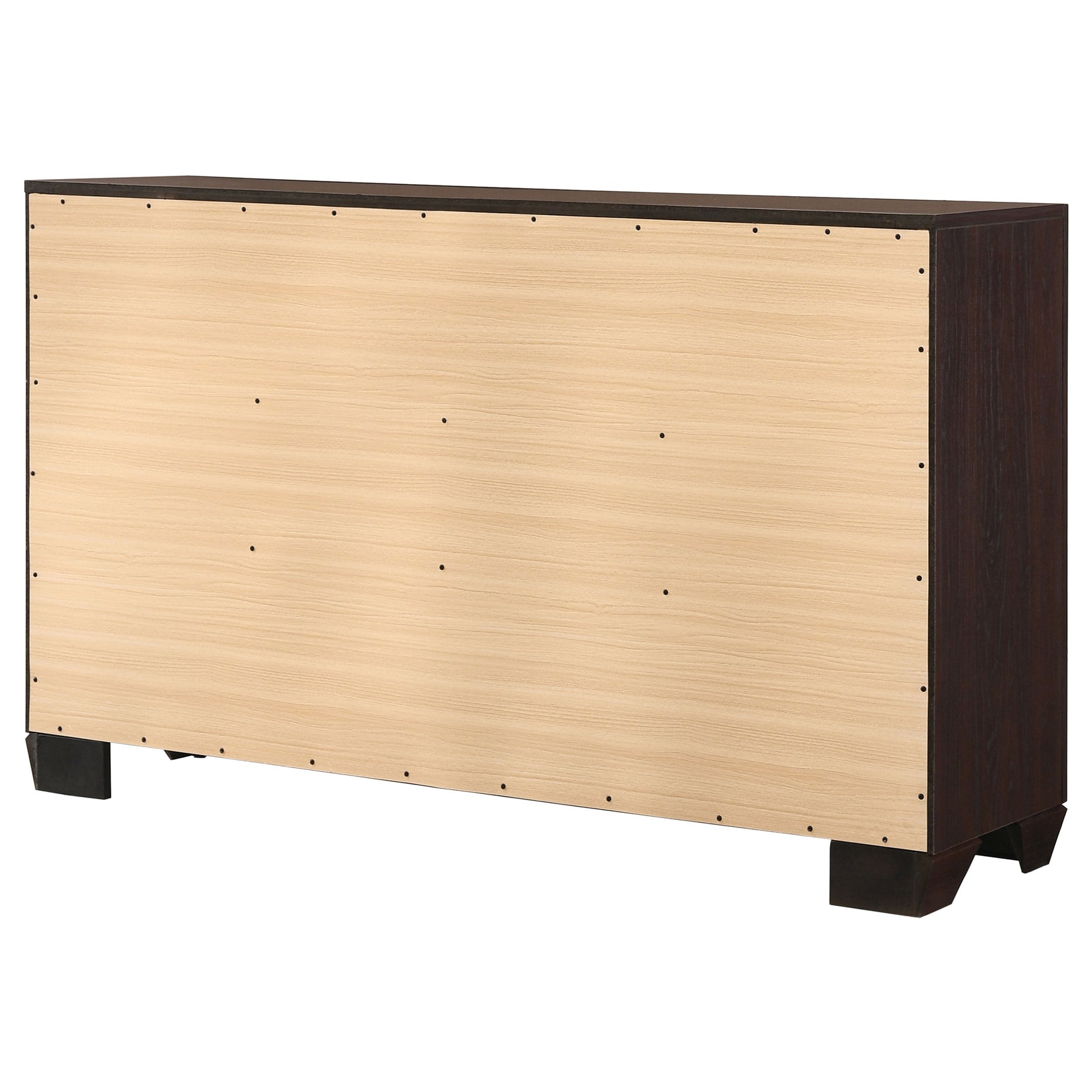 Kauffman 6-drawer Dresser Dark Cocoa - Tampa Furniture Outlet
