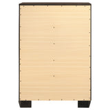 Kauffman 5-drawer Bedroom Chest Dark Cocoa - Tampa Furniture Outlet