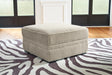 Tampa Furniture Outlet - Ashley Furniture - Calnita Living Room - Ottoman With Storage / Sisal - 2050211