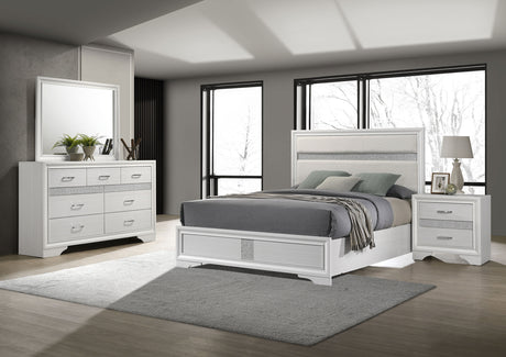 Tampa Furniture Outlet - Coaster - Miranda 4-piece Full Bedroom Set White - 205110F-S4