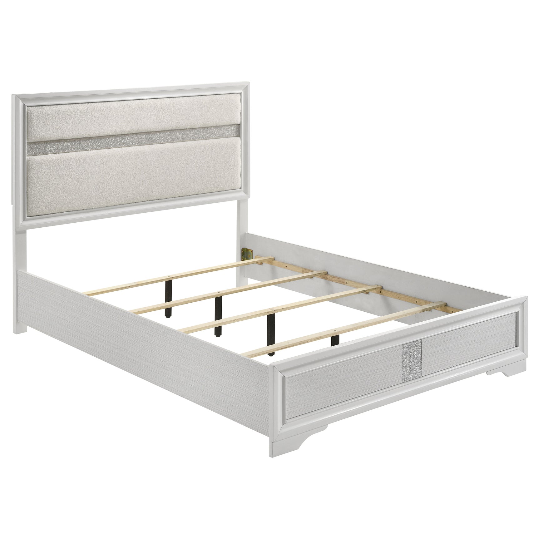 Miranda 5-piece Full Bedroom Set White - Tampa Furniture Outlet