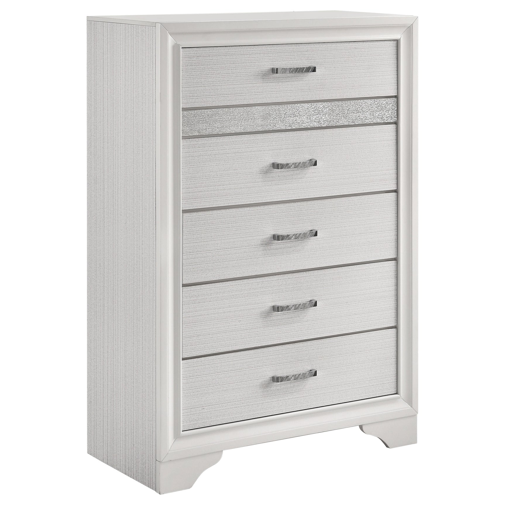 Miranda 5-piece Full Bedroom Set White - Tampa Furniture Outlet