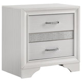 Miranda 5-piece Twin Bedroom Set White - Tampa Furniture Outlet